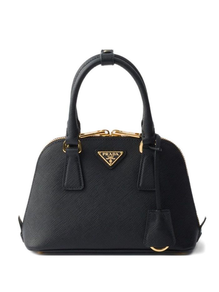 Prada Zip-Up Top Handle Bag