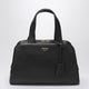 Prada Large Black Leather Satchel Bag