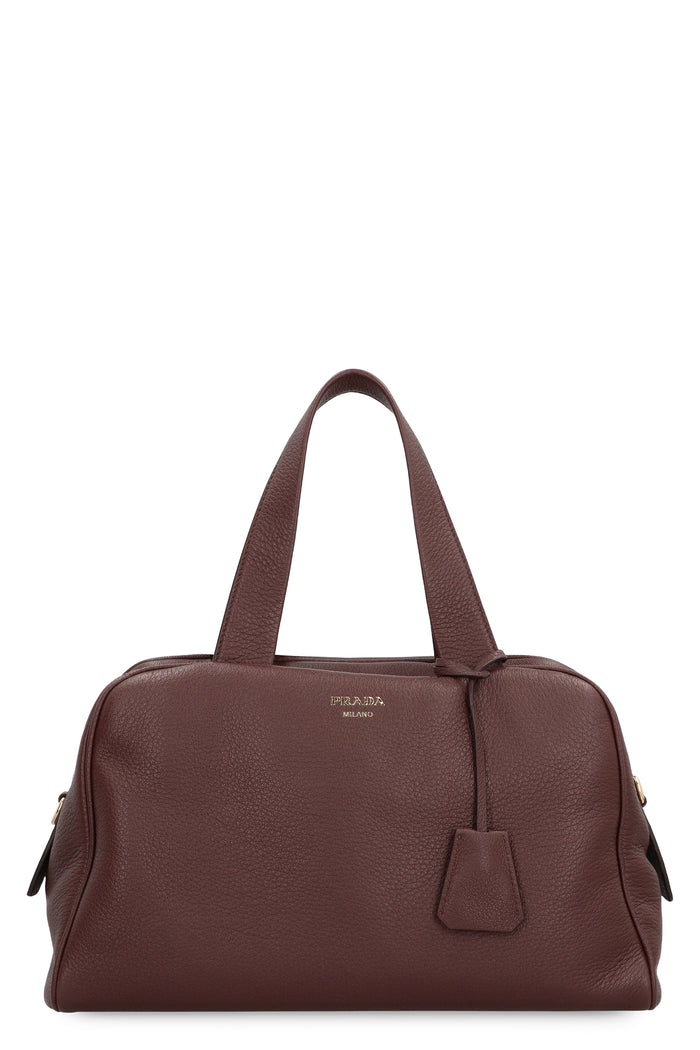 Prada Prada Large Leather Satchel Bag