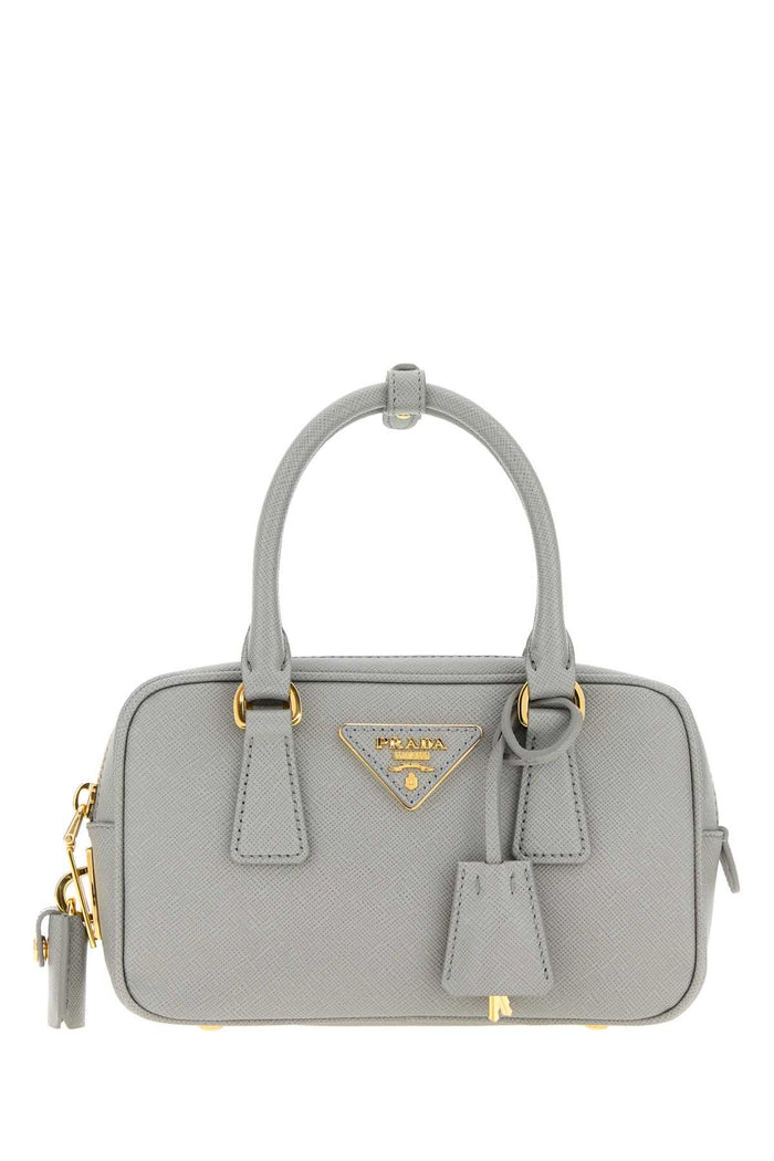 Prada Powder Blue Leather Handbag