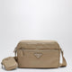 Prada Crossbody Bag In Camel Renylon