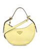 Prada Prada Arqué Small Leather Shoulder Bag