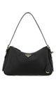 Prada Black Leather Medium Aimã©E Shoulder Bag