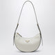 Prada Prada Arqué Medium Shoulder Bag In White Leather
