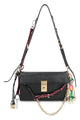 Prada Black Leather Small Prada Soft Sound Shoulder Bag