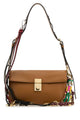 Prada Caramel Leather Small Prada Soft Sound Shoulder Bag