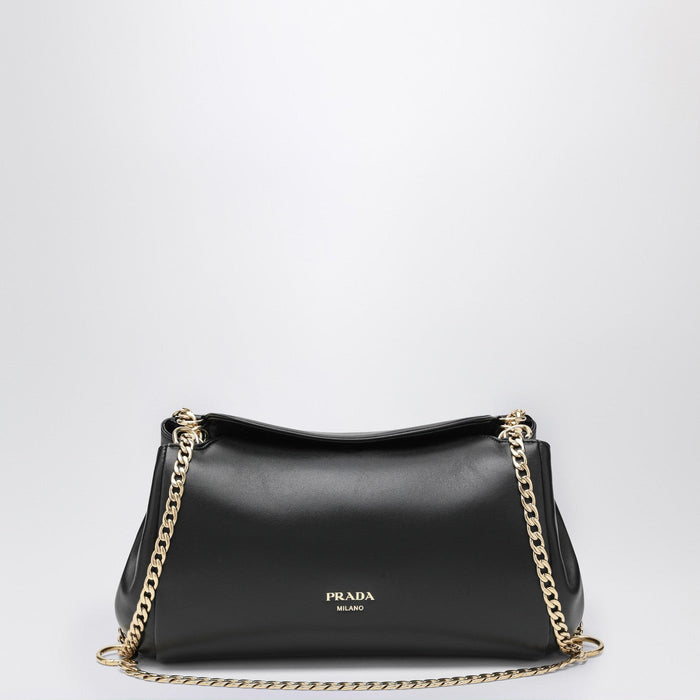 Prada Small Black Nappa Tumult Bag