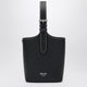 Prada Black Smooth Leather Bucket Bag