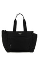 Prada Black Nylon Shopping Bag