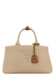 Prada Beige Canvas Large Prada Jardiniã¨Re Shopping Bag