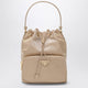 Prada Prada Duet Bucket Bag In Beige Re-Nylon