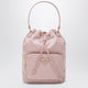 Prada Prada Duecolor Bucket Bag Peach In Re-Nylon