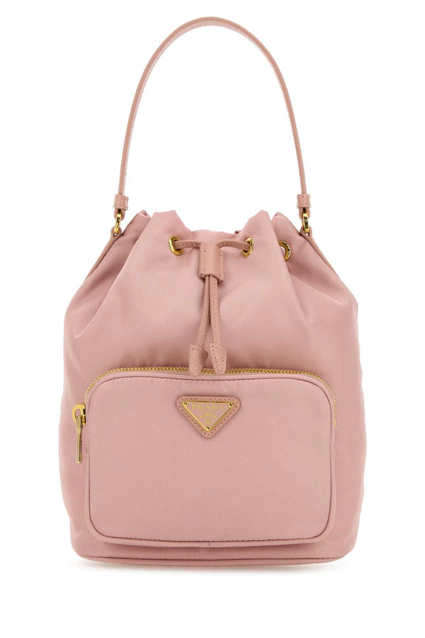 Prada Pink Re-Nylon Bucket Bag