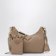 Prada Reedition 2005 Bag In Cameo Beige Leather