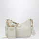 Prada Re-Edition 2005 Bag In Talc-Colored Leather