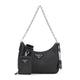 Prada Black Leather Re-Edition 2005 Shoulder Bag