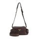 Prada Bruciato Leather Shoulder Bag