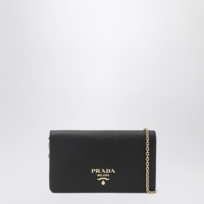 Prada Mini Bag In Black Saffiano