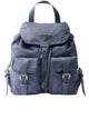 Prada Cerulean Blue Re-Nylon Small Backpack