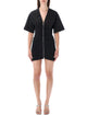 Alexander Wang Gathrred Tshirt Dress Zip