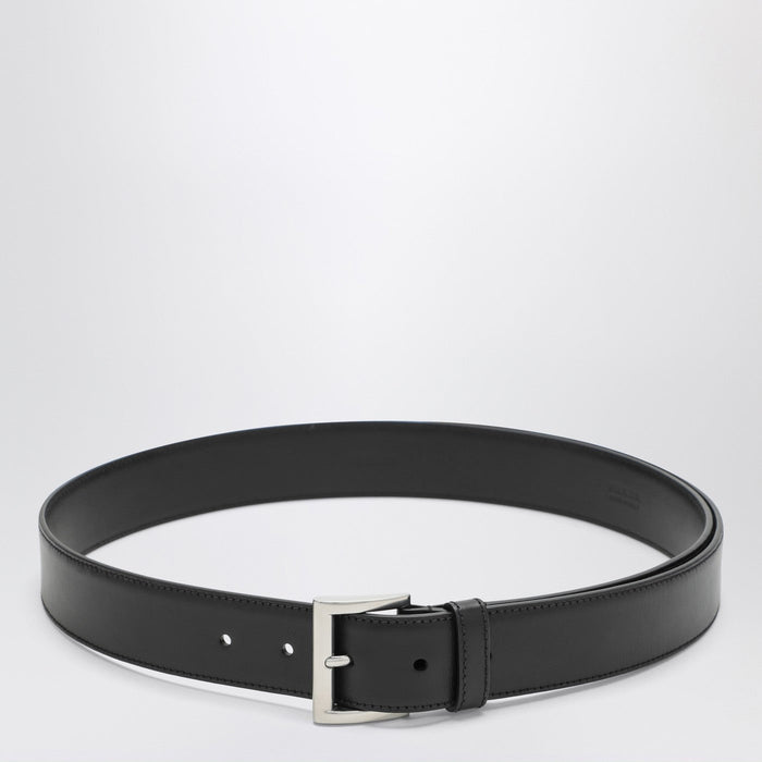Prada Black Leather Belt