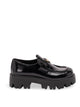 Prada Brushed Leather Loafers