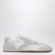 Prada White Sneakers With Suede Inserts