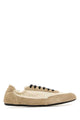 Prada Two-Tone Re-Nylon And Suede Collapse Sneakers