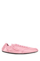 Prada Pink Satin Collapse Sneakers