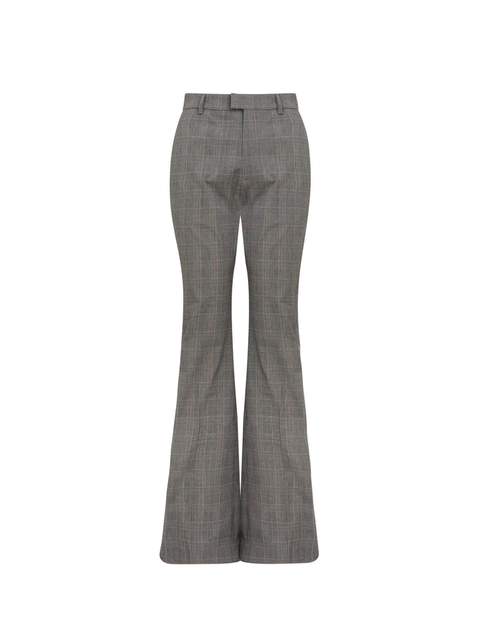 Vivienne Westwood Prince Of Wales Motif Flared Trousers