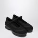 Prada  Black Mesh Ballerina