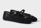 Prada Black Textile Material Flat Shoes