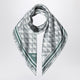 Prada Embroidered Silk Foulard