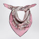 Prada Printed Silk Twill Scarf 55 Pink