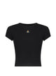 Vivienne Westwood Black Stretch Viscose Tee Shir