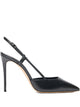 Casadei "Julia" Jolly Minorca Leather Slingback T. 110
