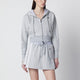 Vivienne Westwood Grey Cropped Sweatshirt With Orb Logo