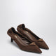 Prada Cocoacolored Suede Pumps