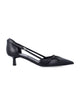 Prada Low-Heeled Shoe In Leather