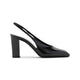 Prada Leather Slingback Pumps