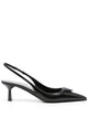 Prada Leather Slingback Pumps