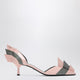 Prada Patent Leather Pumps In Orchid/Steel