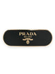 Prada Polished Logo Barrette