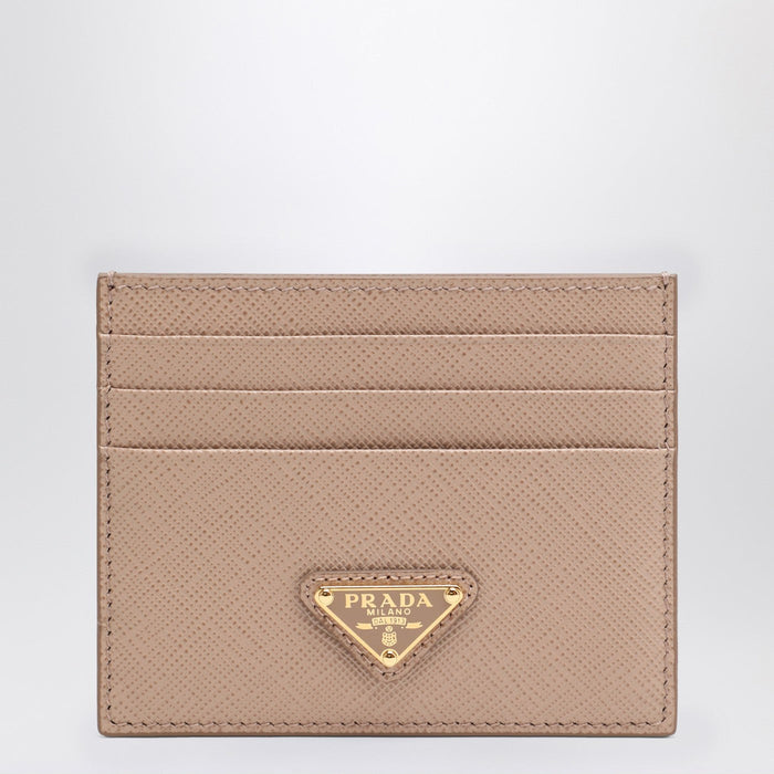Prada Powder Saffiano Card Case