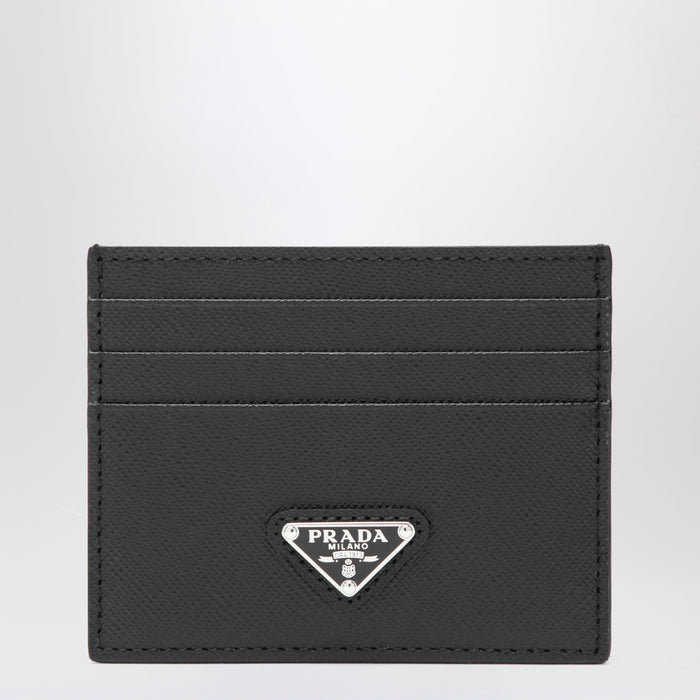 Prada Black Saffiano Card Holder