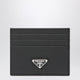 Prada Black Saffiano Card Holder