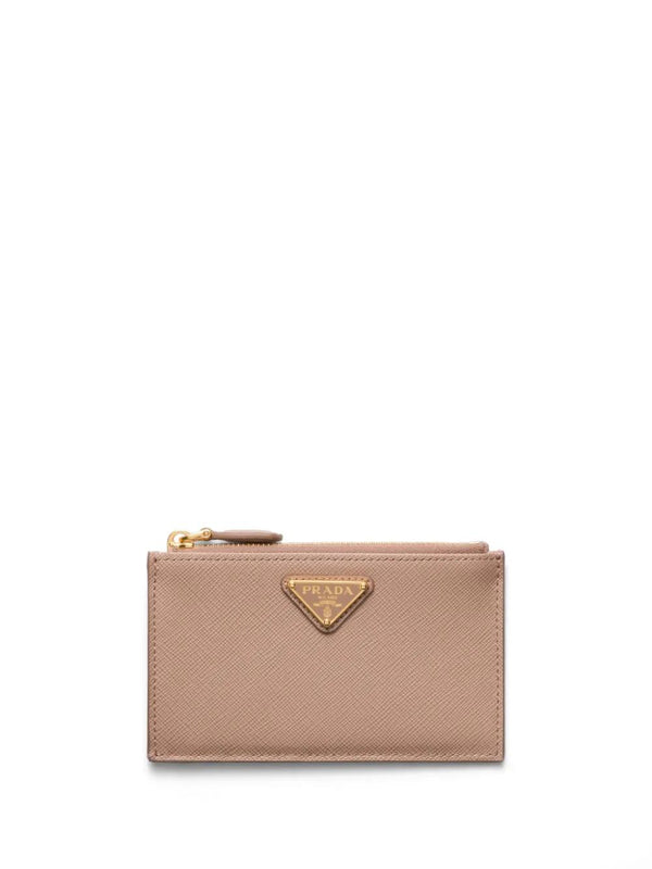 Prada Powder Pink Leather Card Holder