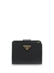 Prada Black Calf Leather Wallet