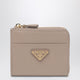 Prada Small Blush Saffiano Leather Zip-Around Wallet