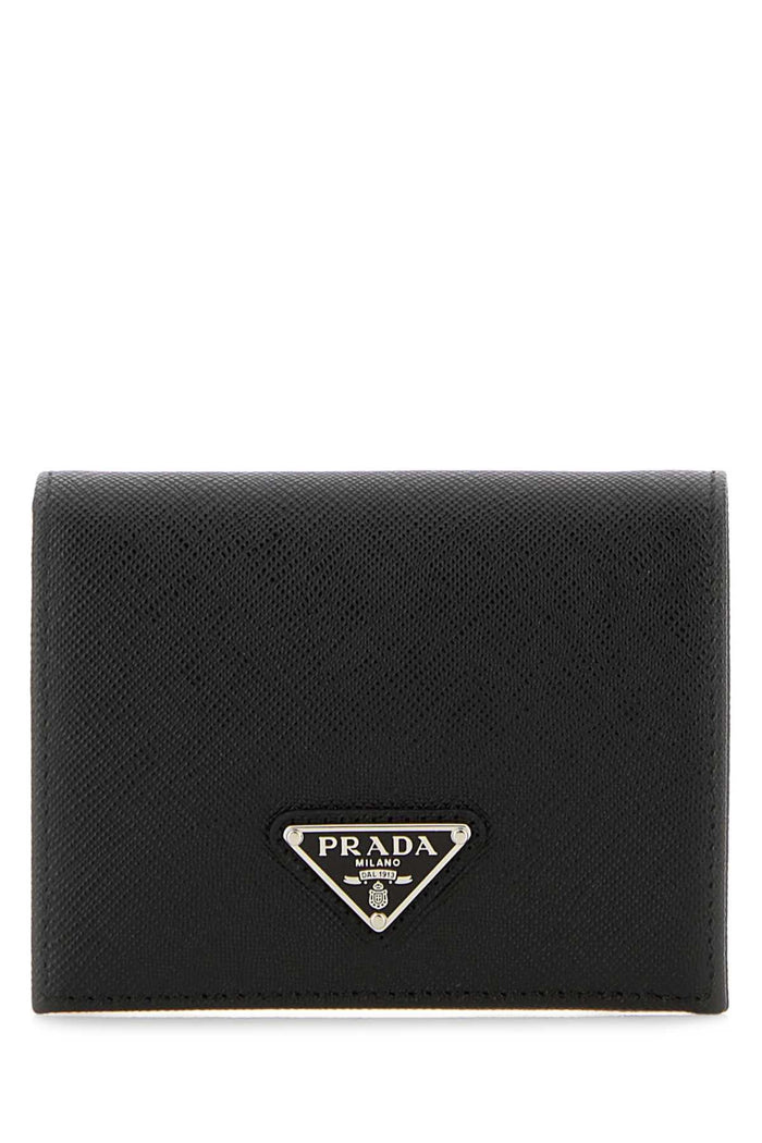 Prada Black Leather Wallet